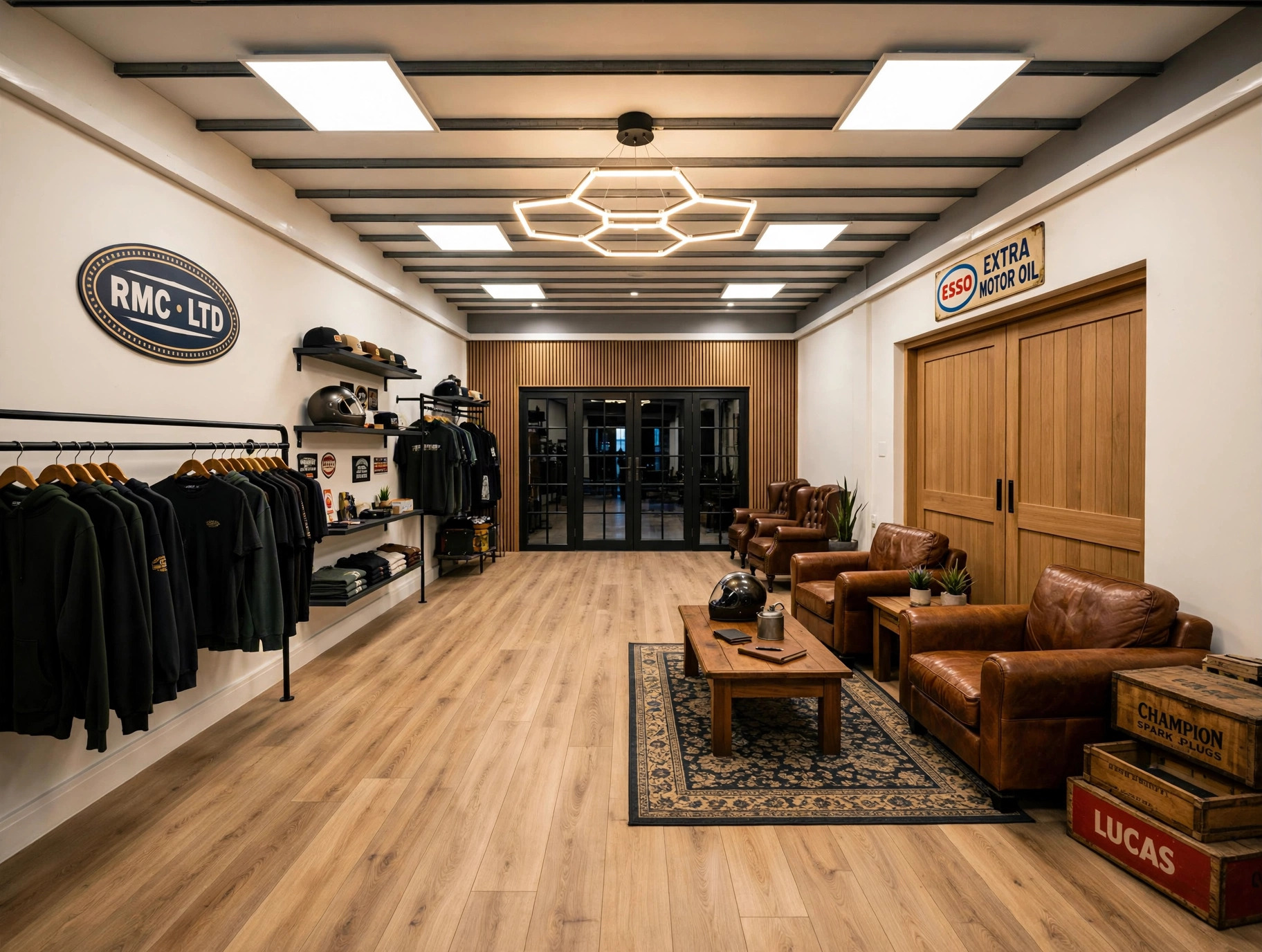 Workshop showroom